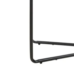 Sidetables-Beliani HAZEN - Sidetable - Grijs/Zwart- MDF