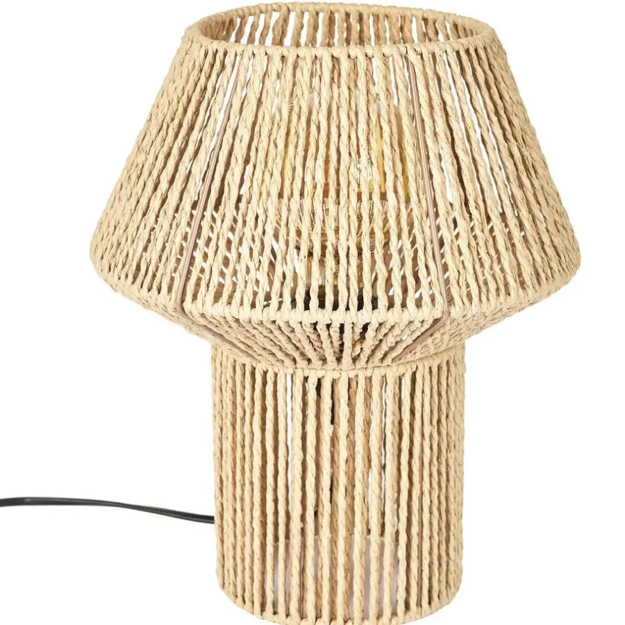 The Home Deco Factory HD Factory Tafellamp Nature - 27x33cm -Boho/ibiza stijl - natuurlijk