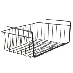 Leen Bakker HDF Hangmand voor kast - metaal - 40 x 26 x 14 cm - zwart