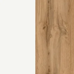 Held Wastafelkast Varese - 85 x 47 x 56 cm - Wotan Oak / White