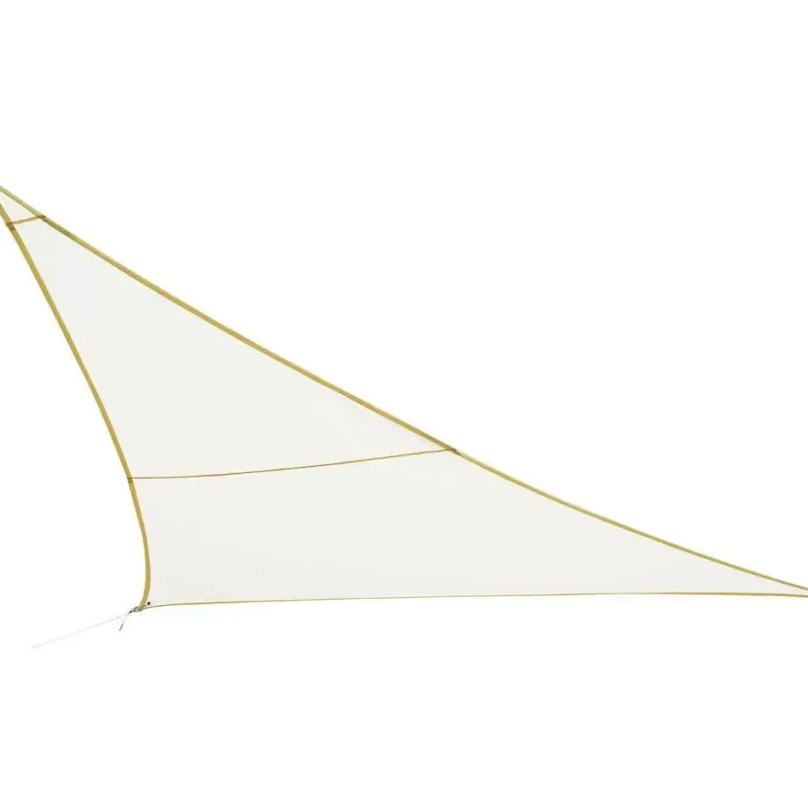 Schaduwdoeken-Hesperide Schaduwdoek Curacao - driehoekig - wit - 4x4m