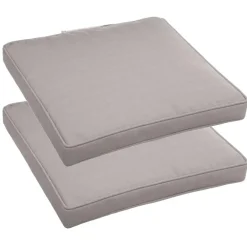 Tuinstoelkussens-Hesperide Tuinstoelkussen - taupe - uv-bestendig - 40 x 4 cm