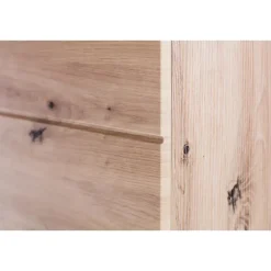 Hoge Kasten-Hioshop AmandaMando badkamerkast 4 deuren- 1 lade eiken decor