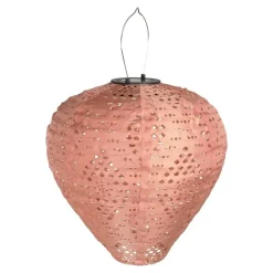 Merkloos Hioshop Arna lantaarn oplaadbaar roze