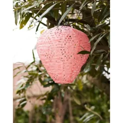 Merkloos Hioshop Arna lantaarn oplaadbaar roze