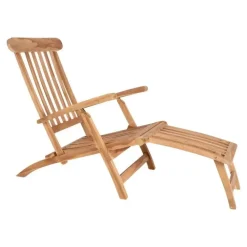 Ligbedden-Merkloos Hioshop Arrecife ligstoel incl kussen teak