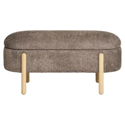 Hioshop Branca bank Met opberging bruin