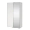 Hioshop Como schuifdeurkast 2 deuren 120x220cm wit