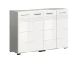 Badmeubelsets-Merkloos Hioshop Copa badkamer C7 wit hoogglans- lichtgrijs