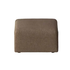 Merkloos Hioshop Cubic poef bruin