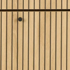 Schoenenkasten-Hioshop Dylan schoenenkast 3 lades natuur