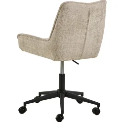 Bureaustoelen|Bureaustoelen-Merkloos Hioshop Eddie kantoorstoel beige