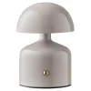 Bureaulampen|Bureaulampen-Merkloos Hioshop Elida bureaulamp oplaadbaar grijs