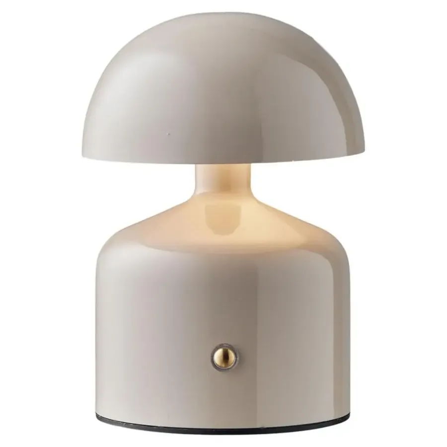 Bureaulampen|Bureaulampen-Merkloos Hioshop Elida bureaulamp oplaadbaar grijs