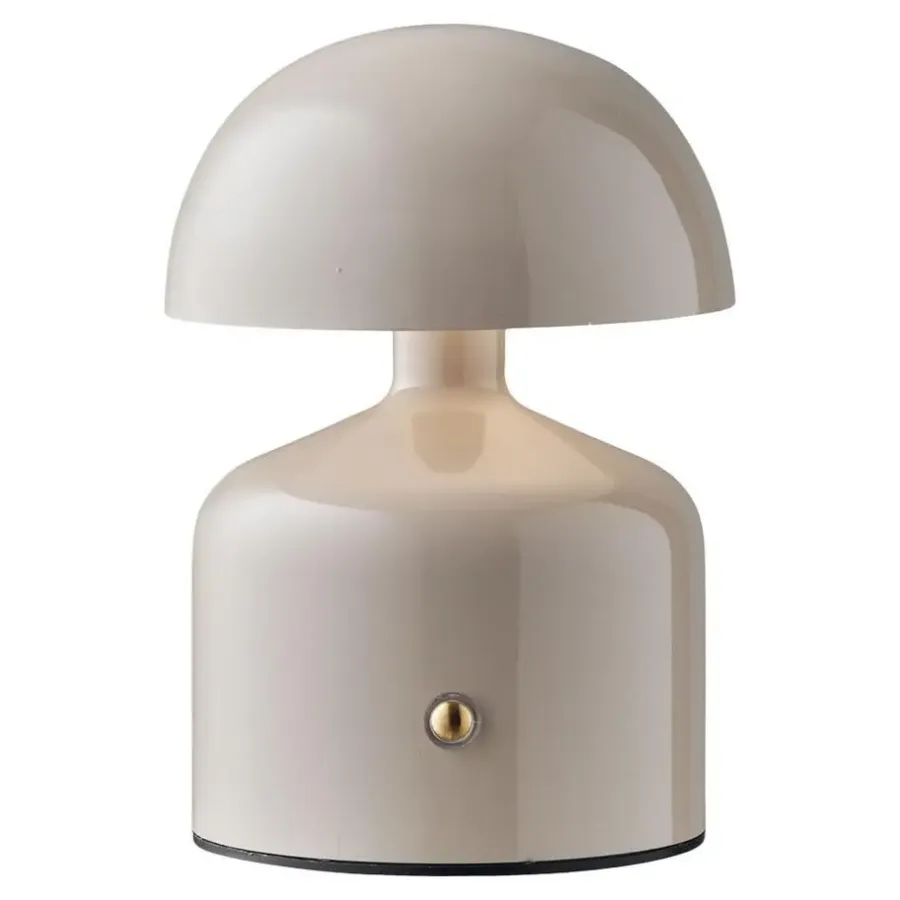 Bureaulampen|Bureaulampen-Merkloos Hioshop Elida bureaulamp oplaadbaar grijs