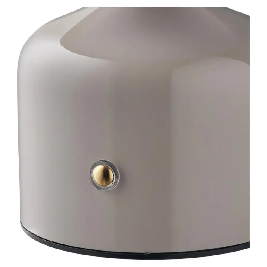 Bureaulampen|Bureaulampen-Merkloos Hioshop Elida bureaulamp oplaadbaar grijs