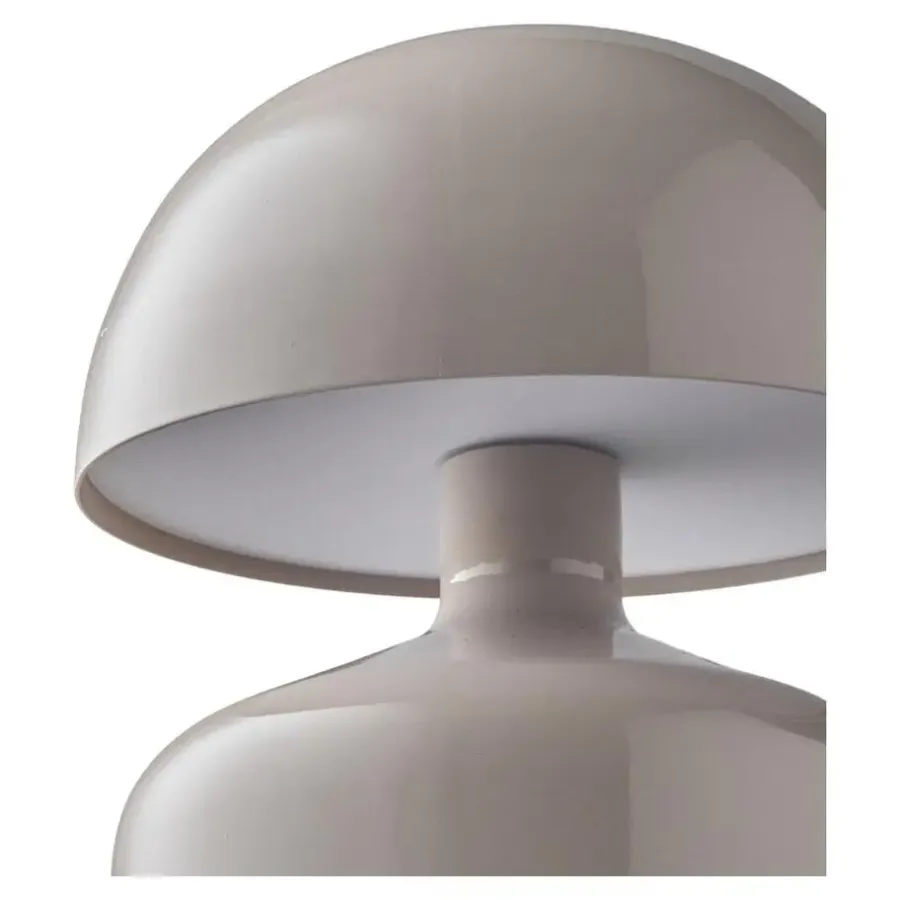 Bureaulampen|Bureaulampen-Merkloos Hioshop Elida bureaulamp oplaadbaar grijs