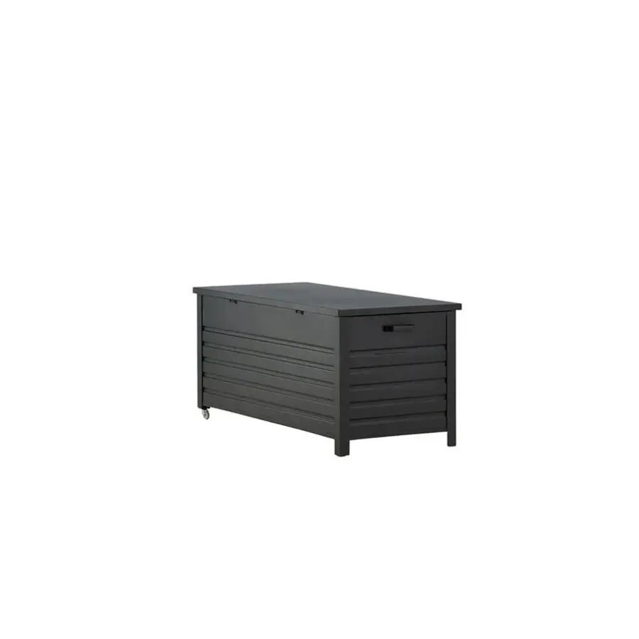 Hioshop Elsa opbergbox zwart
