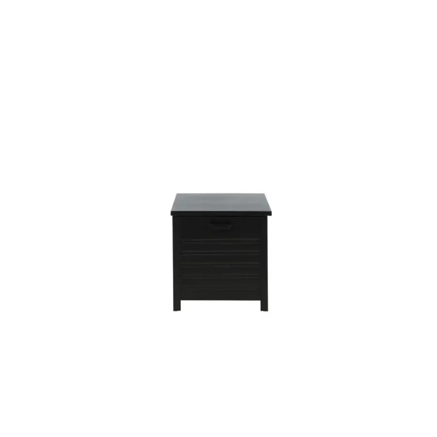 Hioshop Elsa opbergbox zwart