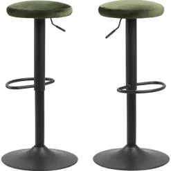 Hioshop Finurly barstoel groen