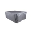 Tuinmeubelbeschermers-Merkloos Hioshop Furnco hoes voor tuinmeubelen 130 x 210 x 160 cm grijs