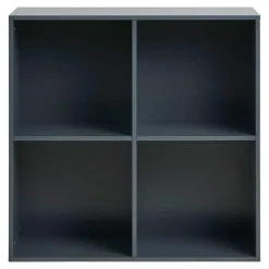 Wandkasten-Hioshop Horne Wandplank 69x30x69cm donkergrijs