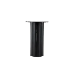 Hioshop Härön bartafel Ø70 cm zwart