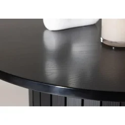 Hioshop Härön bartafel Ø70 cm zwart