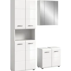 Merkloos Hioshop Ice badkamer I65 wit hoogglans- wit