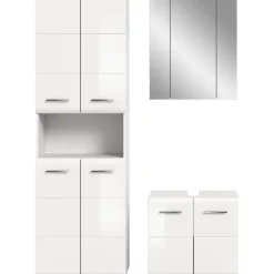 Merkloos Hioshop Ice badkamer I65 wit hoogglans- wit