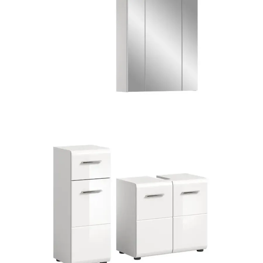 Merkloos Hioshop Ice badkamer I76 wit hoogglans- wit