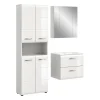 Merkloos Hioshop Ice badkamer I55 wit hoogglans- wit