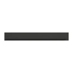 Hioshop Linea wandkast wandplank 1 plank mat grijs