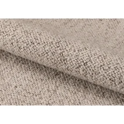 Fauteuils-Hioshop London fauteuil recliner met voetenbank bouclé beige