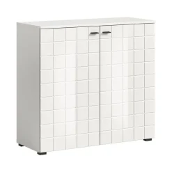 Dressoirs-Hioshop Monte dressoir 2 deuren wit hoogglans