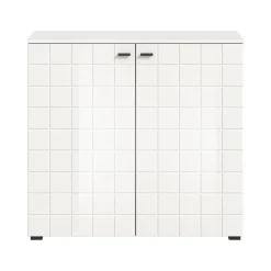 Dressoirs-Hioshop Monte dressoir 2 deuren wit hoogglans