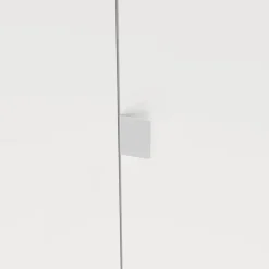 Hioshop Next kledingkast 4 deuren 2 lades 197x200cm wit