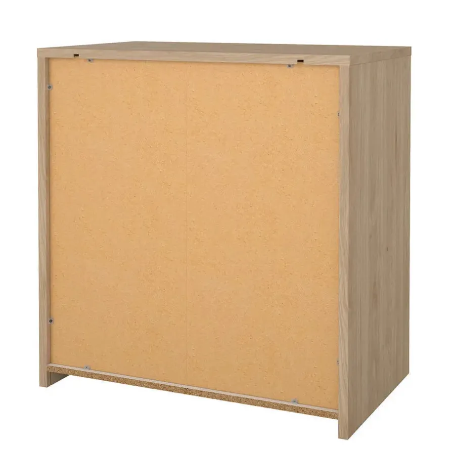 Ladekasten|Ladekasten-Hioshop Next ladekast 3 lades hoogglans wit