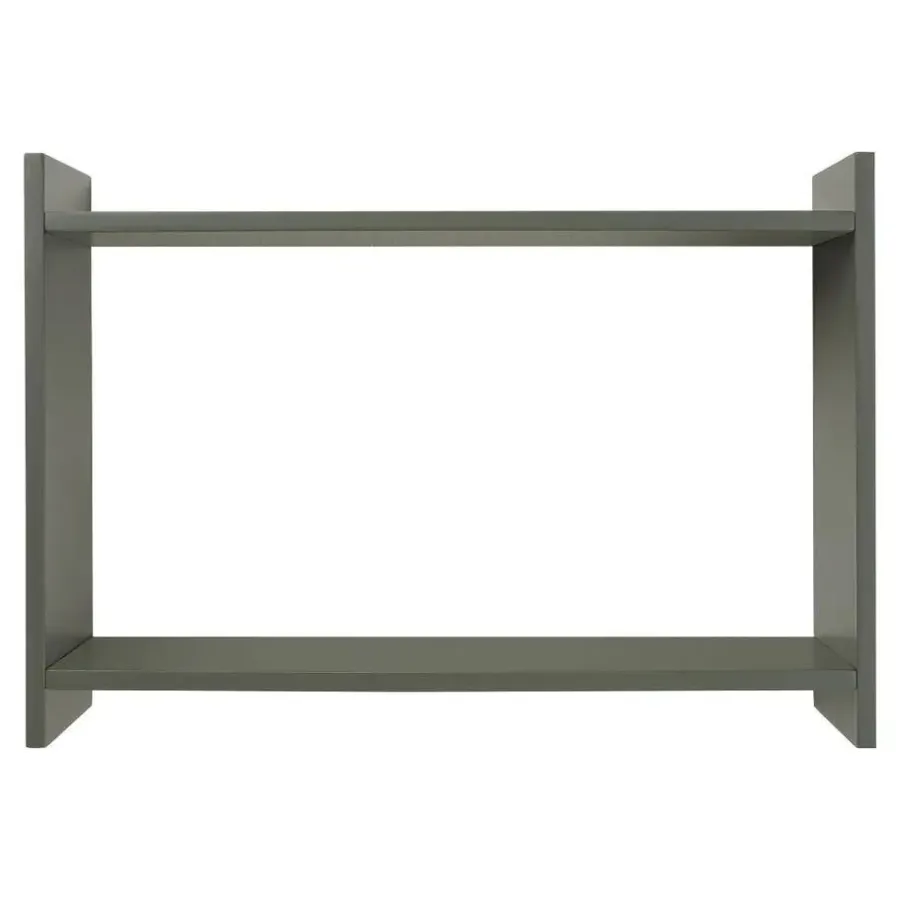 Wandplanken-Merkloos Hioshop Norna wandplank 1 plank groen