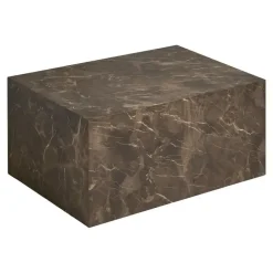 Salontafels-Merkloos Hioshop Nuuk salontafel marmerdecor bruin