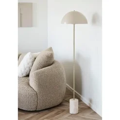 Merkloos Hioshop Olea vloerlamp beige