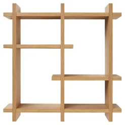 Merkloos Hioshop Oline wandplank 6 planken eikenfineer