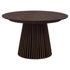 Ronde Eettafels-Hioshop Osaka eetkamertafel Ø120cm gerookt
