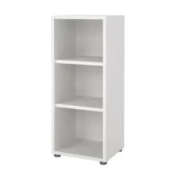 Hioshop Prima wandkast 3 vakken wit