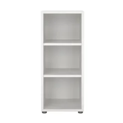 Hioshop Prima wandkast 3 vakken wit