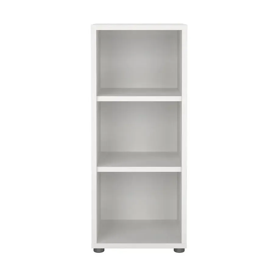 Hioshop Prima wandkast 3 vakken wit