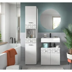 Merkloos Hioshop Prisma badkamer P4 wit