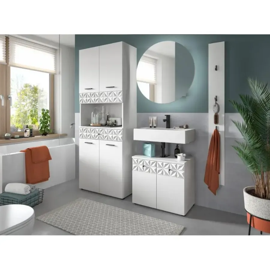 Merkloos Hioshop Prisma badkamer P5 wit
