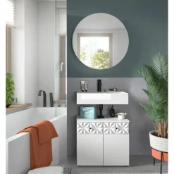 Merkloos Hioshop Prisma badkamer P6 wit