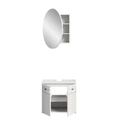 Merkloos Hioshop Prisma badkamer P6 wit